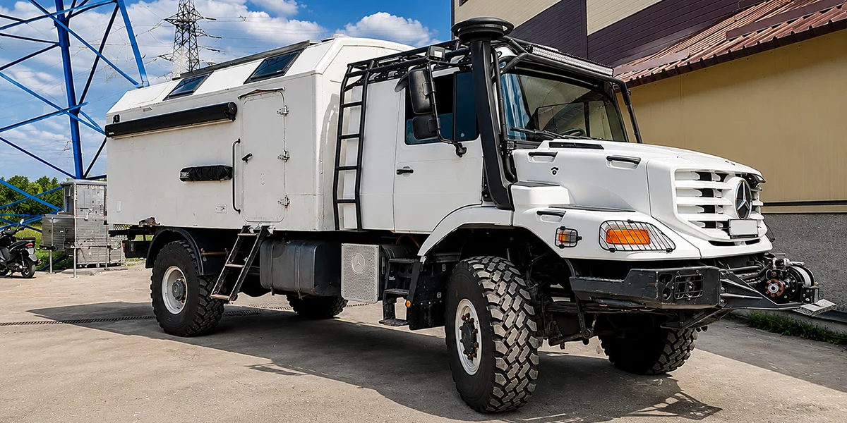 Переоборудование Mercedes-Benz Zetros