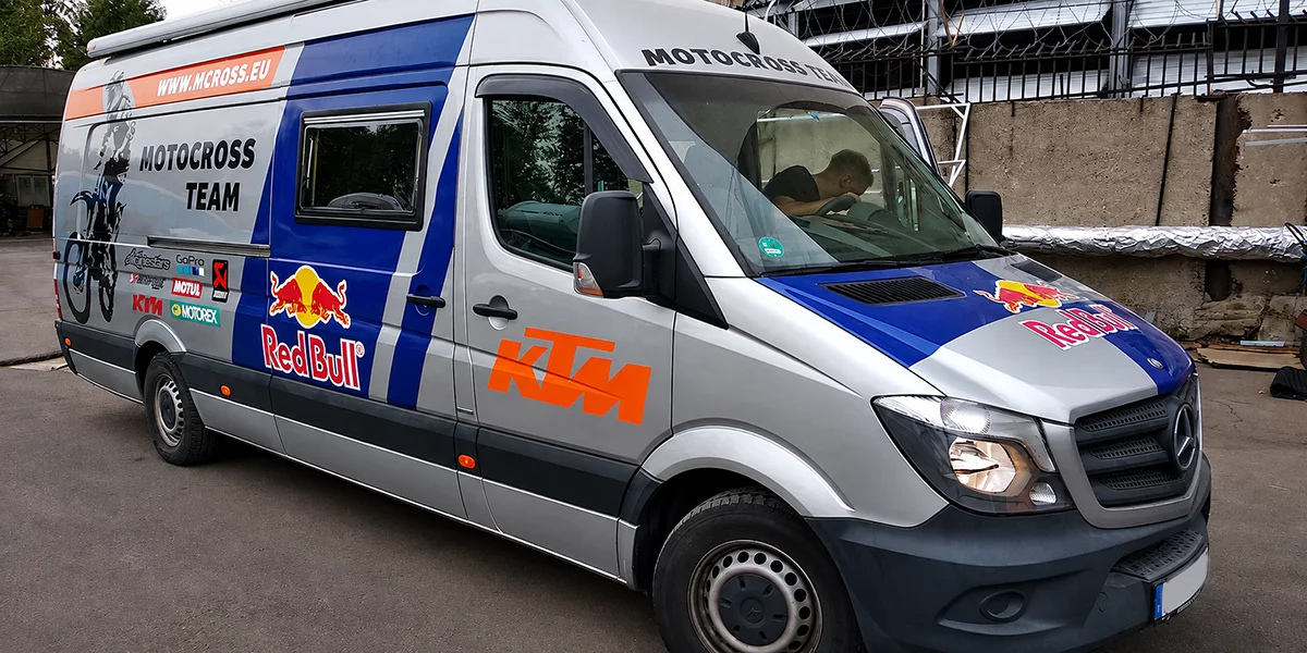 Переоборудование Mercedes-Benz Sprinter в мотодом