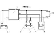 Схема подключения PerfectCharge MCA 1215