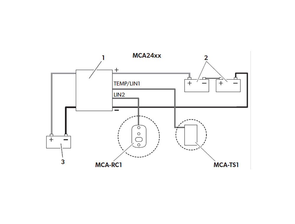 Схема подключения PerfectCharge MCA 2425