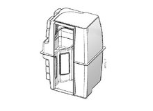Санитарный модуль LF-01 MB из стеклопластика