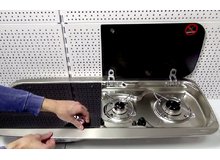Газовая варочная панель Dometic HSG 2370R с мойкой
