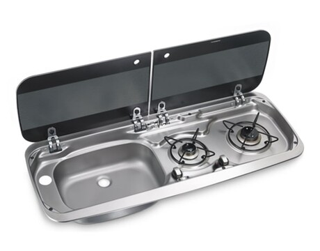 Газовая варочная панель с левосторонней мойкой Dometic HSG 2370L
