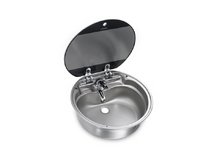Круглая раковина Dometic SNG 420 со стеклянной крышкой