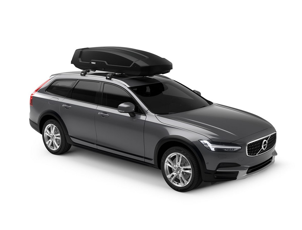 Кофр Thule Force XT XL на крыше автомобиля Вольво