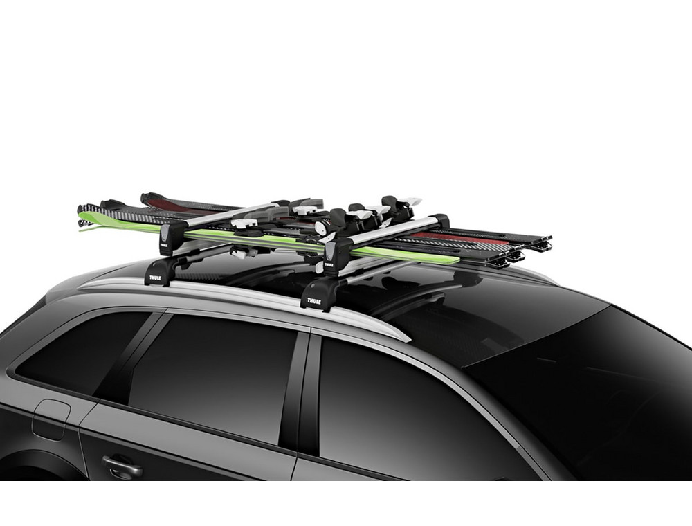 Горные лыжи на креплении Thule SnowPack Extender