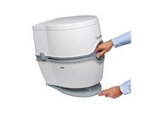 Съем бака у туалета Thetford Porta Potti 565 P
