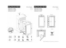 Габариты шкафа Dunavox DAB-89.215DW