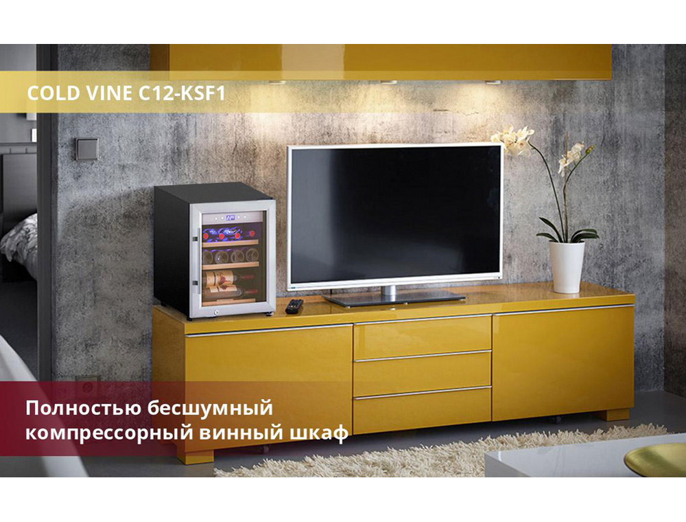Шкаф Cold Vine C12-KSF1 в интерьере