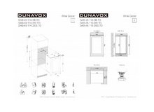 Габариты шкафа Dunavox DAB-49.116DSS.TO