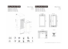 Размеры шкафа Dunavox DAB-65.178TSS.TO