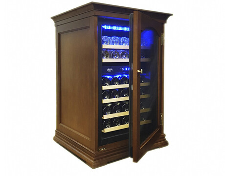 Винный шкаф Cold Vine C34-KBF2 (Wood)