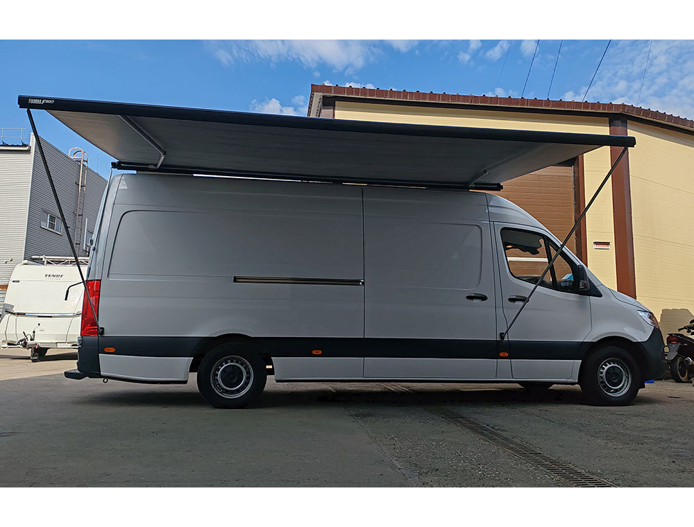 Маркиза Fiamma F80s на автодоме