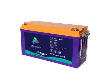 Аккумуляторная батарея Sunways Marine SMB GEL 12-150