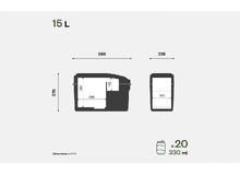 Габариты Indel B ITB15