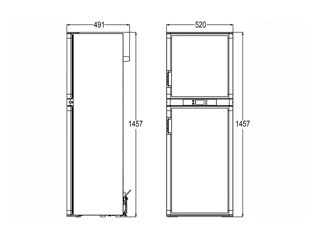 Габариты MobileComfort MC-CRX-170