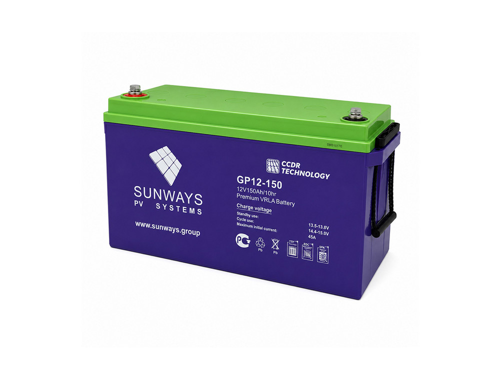 Аккумуляторная батарея Sunways GP 12-150