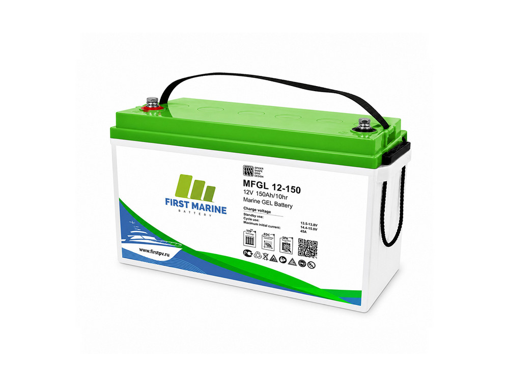 Тяговый аккумулятор First Marine MFGEL 12V 150Ah GEL