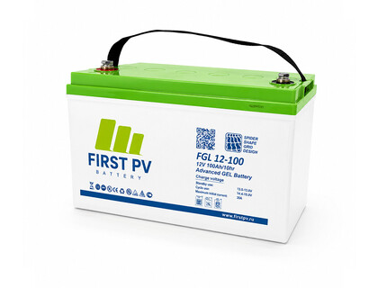 Аккумулятор First PV FGEL 12-100 GEL 12V 100Ah