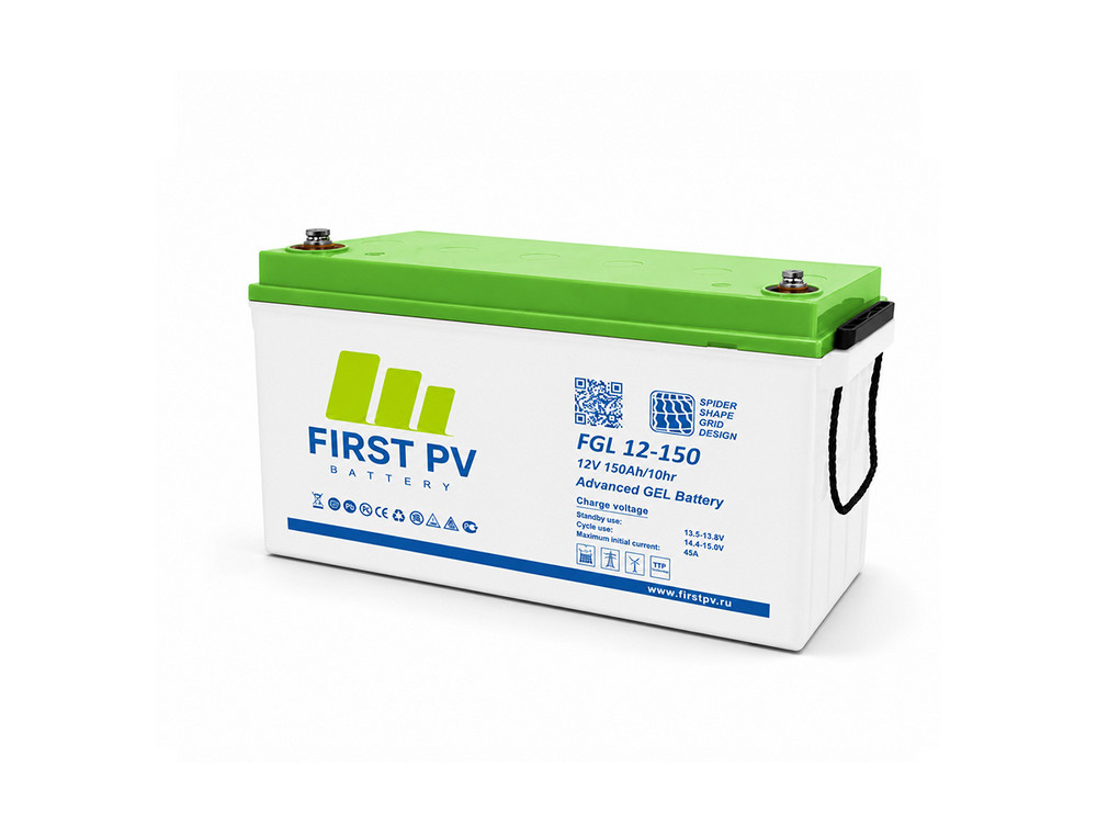 Аккумулятор First PV FGEL 12-150 GEL 12V 150Ah
