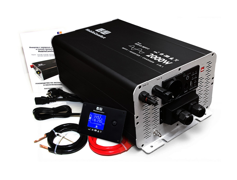 Инвертор MobileComfort S2012-MPPT 12V 2000W