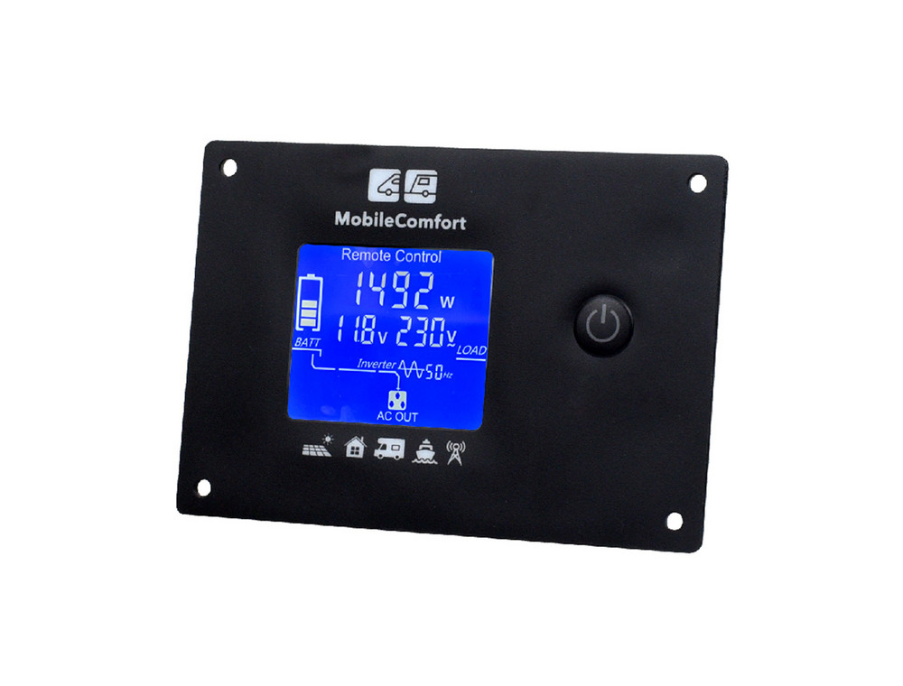 Преобразователь напряжения S2012-MPPT 12V 2000W с ЗУ 40A