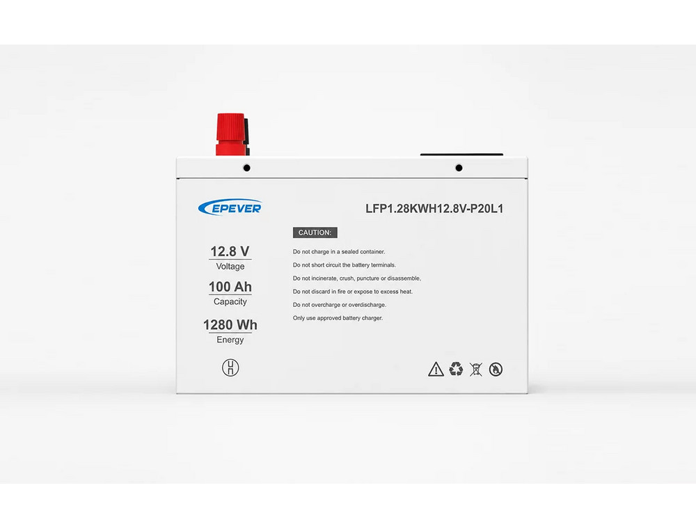 Аккумулятор EPEVER LiFePO4 12.8V 100Ah