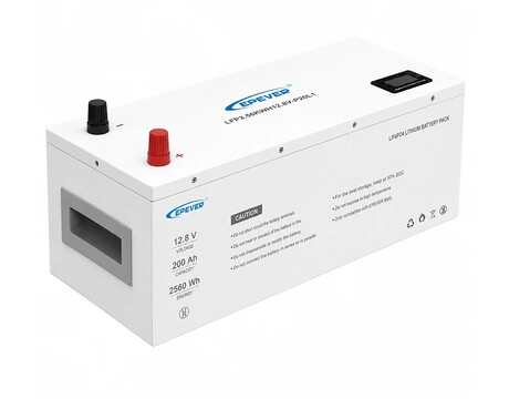 Аккумулятор EPEVER LFP2.56KWH12.8V-P20L1 LiFePO4 12.8V 200Ah