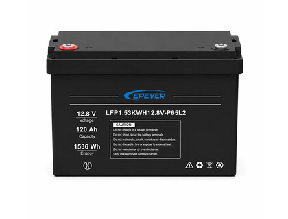 Аккумулятор EPEVER LFP1.53KWH12.8V-P65L2 LiFePO4 12.8V 120Ah