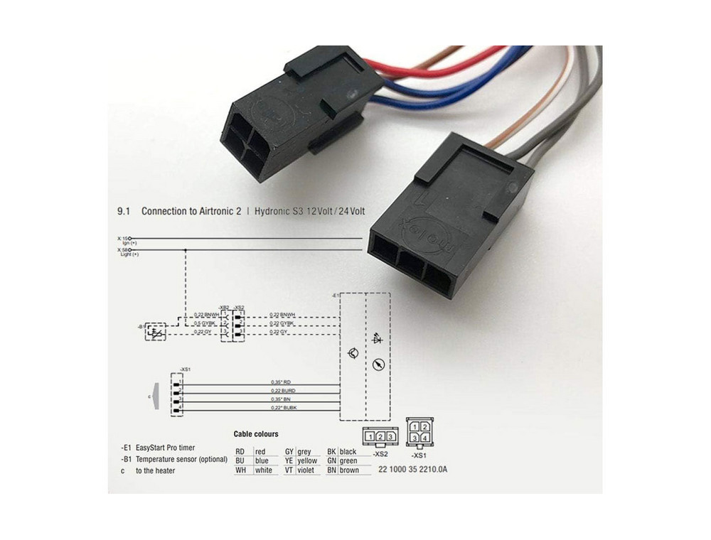 Схема подключения Eberspacher Airtronic M2 D4L
