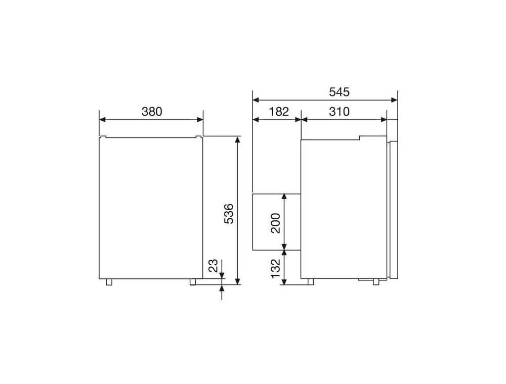Размеры холодильника Dometic CoolMatic CRP 40