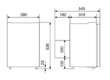 Размеры холодильника Dometic CoolMatic CRP 40S