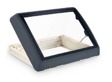 Серый потолочный люк с рукояткой Dometic Heki Style