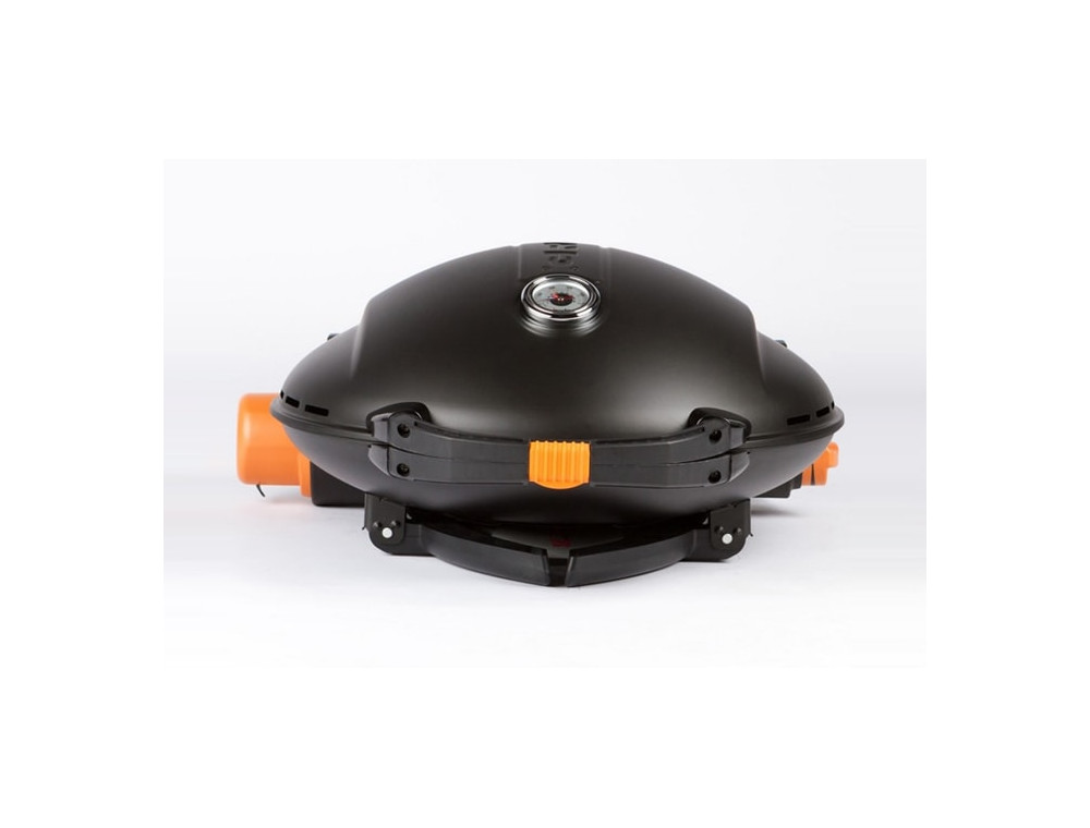 Черный газовый гриль O-GRILL 800T Black
