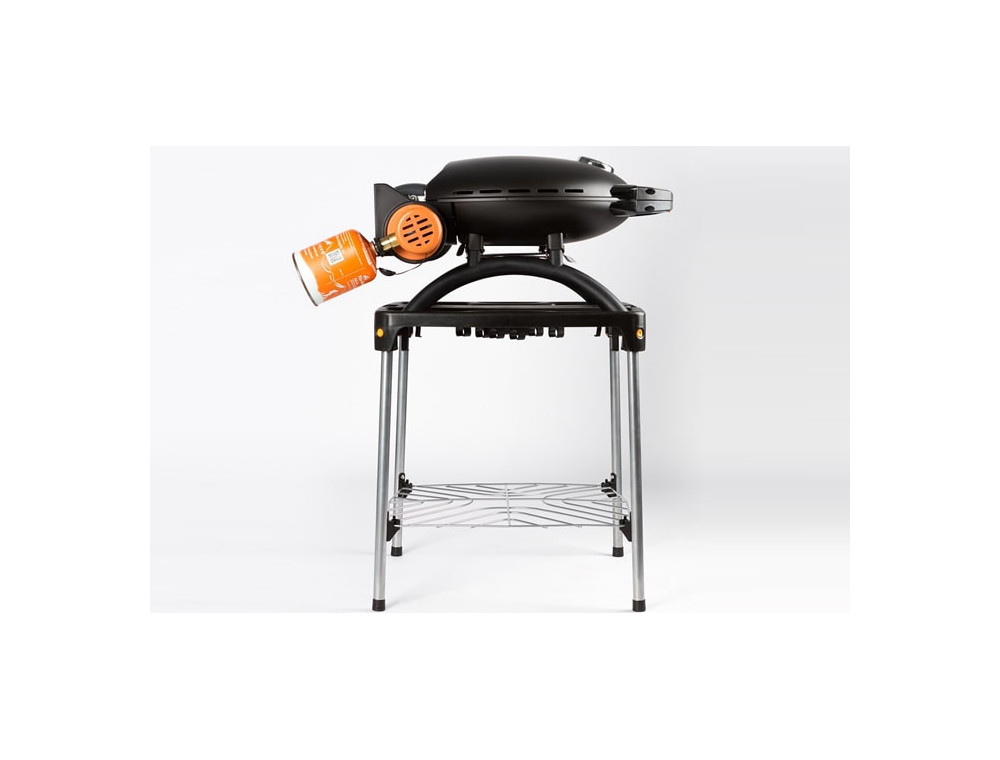 Подключение гриля  O-Grill к газовому баллону через адаптер типа E