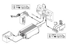 Схема подключения преобразователя тока Dometic SinePower DSP 1212C