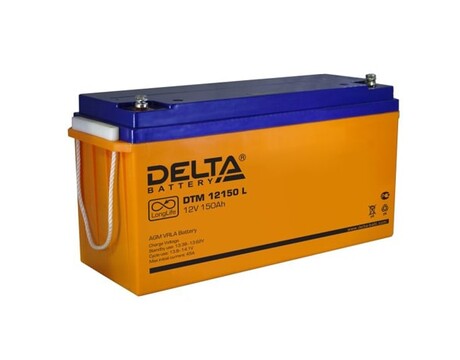 Аккумуляторная батарея agm Delta DTM 12150 L