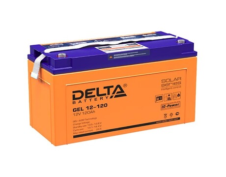 Аккумуляторная батарея agm Delta GEL 12-120