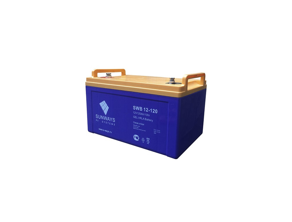 Гелевый аккумулятор для ибп Sunways SWB 12-120G