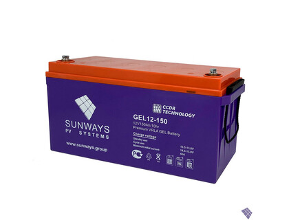 Солнечная гелевая батарея Sunways GEL 12-150
