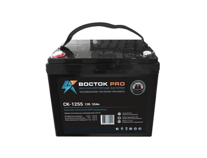Аккумуляторная батарея agm Восток СК-1255