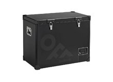 Компрессорный холодильник для автодома Indel B TB100 Steel Black, 100 л