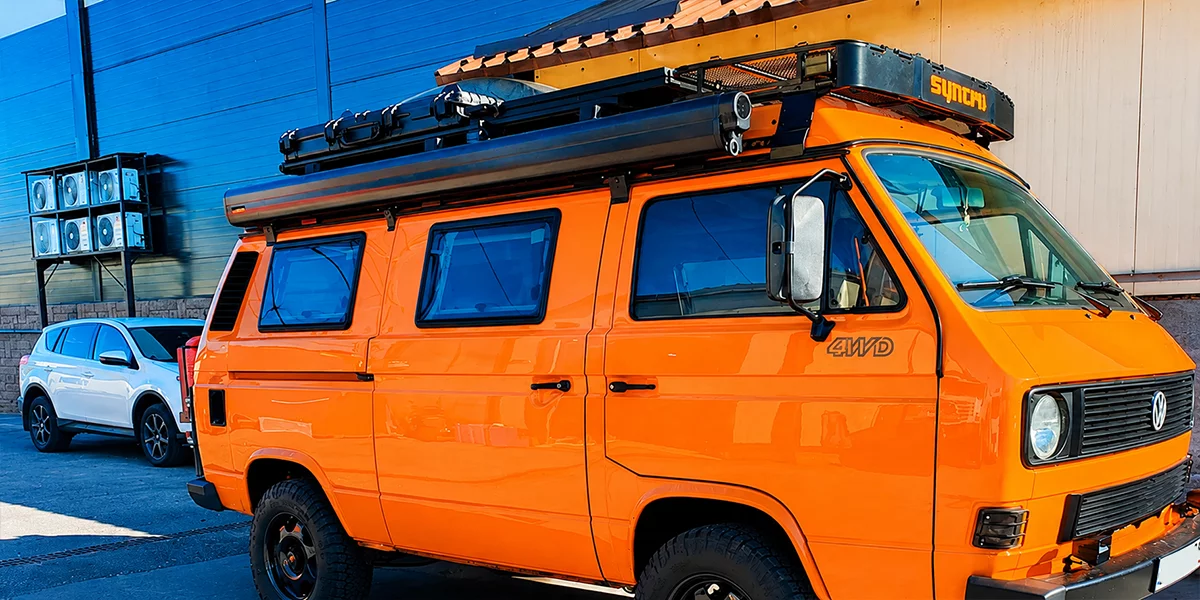 Маркиза автодома Volkswagen T3 Syncro
