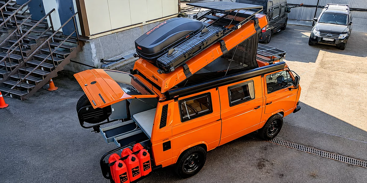 Навесное оборудование автодома Фольксваген T3 Syncro