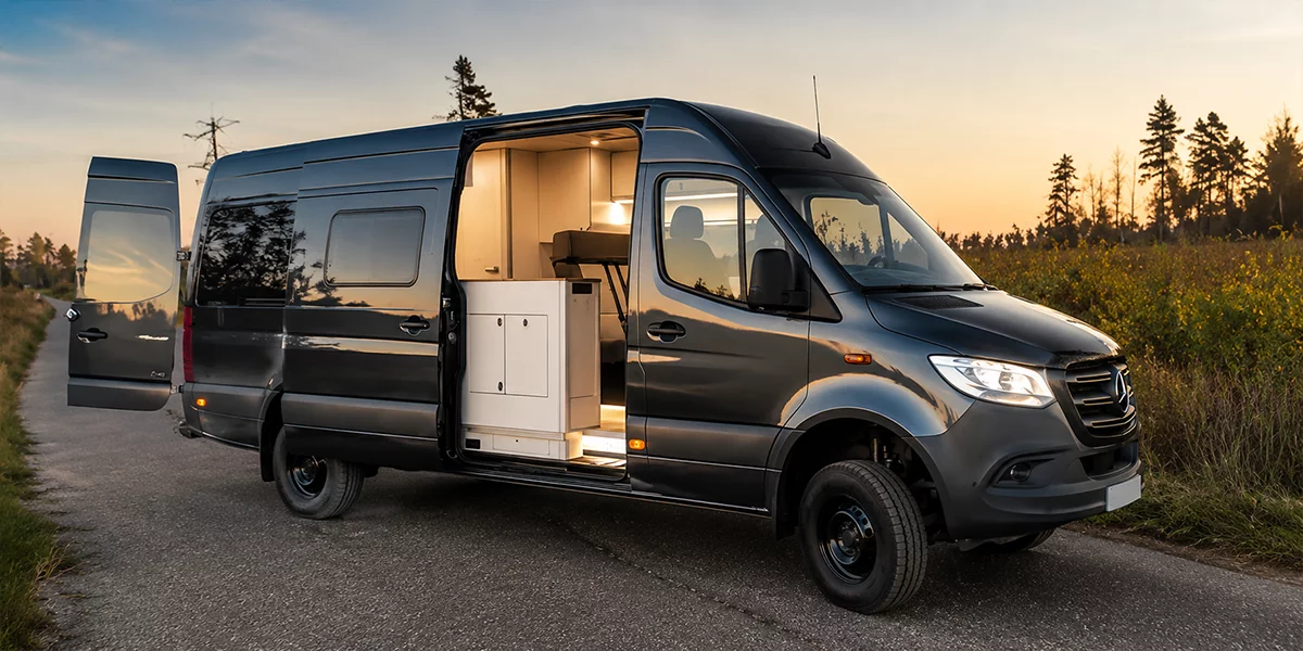 Автодом на базе Mercedes-Benz Sprinter L3H2 4х4