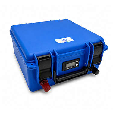Аккумулятор SPARKCELL LiFePO4 12V 105Ah в синем кейсе